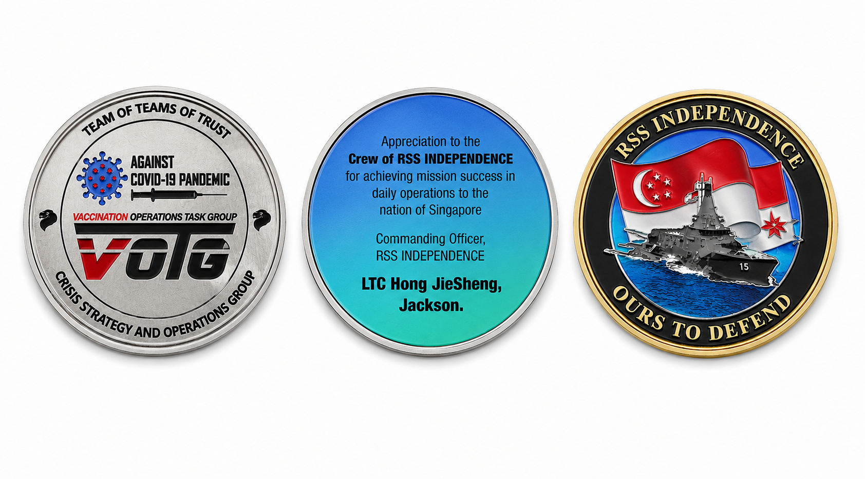 UV printed coins